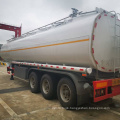 oil transporter 30-50cbm capacity fuel tank tanker truck semi-trailer